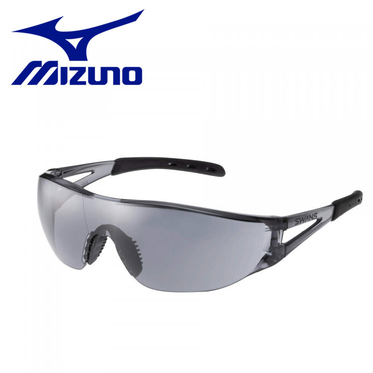 MIZUNO グランドモナーク サングラス イエロー系レンズ S 日本製 ミズノ （Mizuno）SWANS サングラス スモークレンズ 高校野球対応