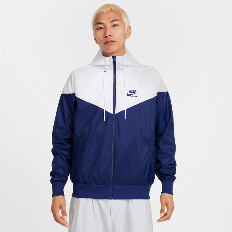 ナイキ ウィンドランナー HJ2041 （ホワイト/ブルーボイド/ブルーボイド）