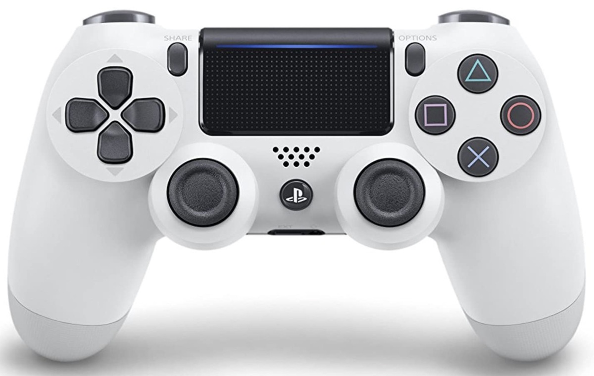 PS4 ワイヤレスコントローラー（DUALSHOCK 4） グレイシャー・ホワイト CUH-ZCT2J13の商品画像