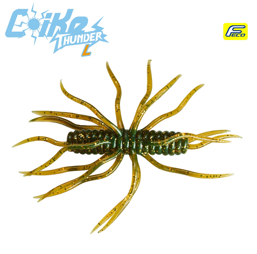 HIDEUP コイケサンダー L #005 モーターオイルGF 釣り　ワームの商品画像