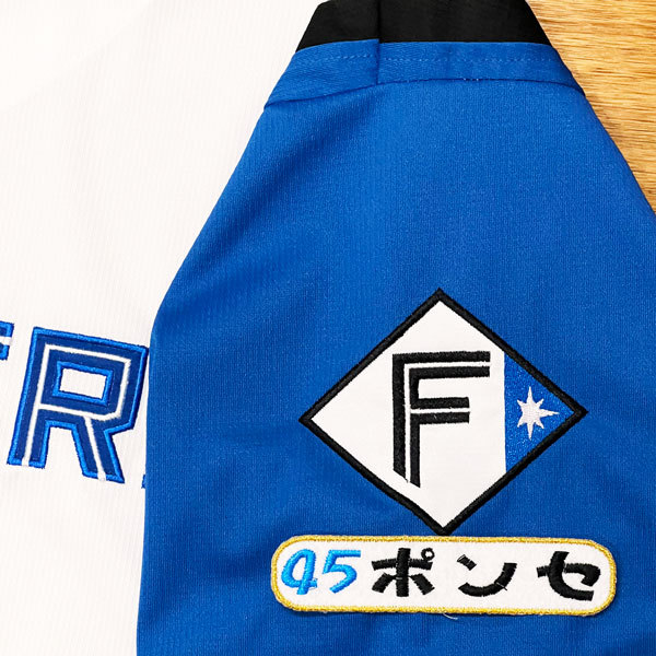 * бесплатная доставка * Hokkaido Nippon-Ham Fighters день ветчина ponse имя 4 вышивка нашивка форма 