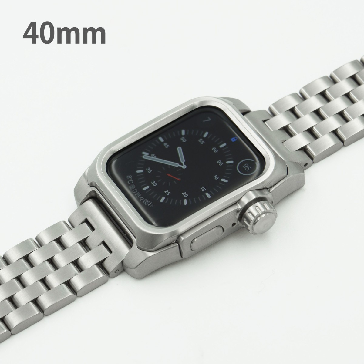  Apple watch 5&amp;4 40mm for FACTRON Next for AppleWatch5 stainless steel 316L case stainless steel metal band Series5&amp;4 40mm exclusive use FA-W-043