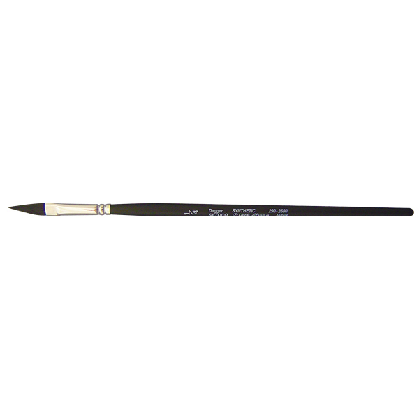  черный s one daga-1/4 номер меч на длинной рукоятке type кисть нейлоновый 