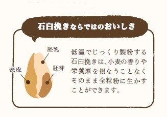 ya inset .u( Yamamoto . confidence shop ) Hokkaido production stone ... whole wheat flour [... from ] small .. type 5kg business use 