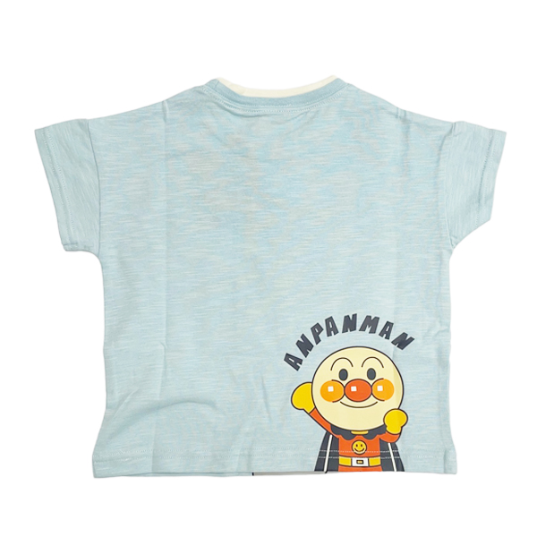  Anpanman ..... short sleeves T-shirt cotton 100% spring summer baby Kids heaven . child clothes man man . anime character goods 90 95 100 [3 point till mail service possible ]
