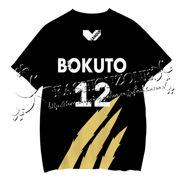  детский для взрослых Haikyu!!!! Haikyuu!!.. средняя школа чёрный . футболка ребенок для взрослых летняя одежда короткий рукав обычно надеты спорт для мужчин и женщин повседневный одежда 