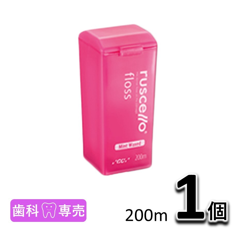 ジーシー ルシェロ フロス ミントワックス 200m（ピンク）×1個の商品画像