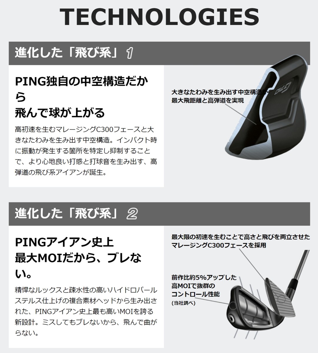 PING( pin ) G710 iron steel single goods complete build-to-order manufacturing Japan regular goods additional order only acceptance 