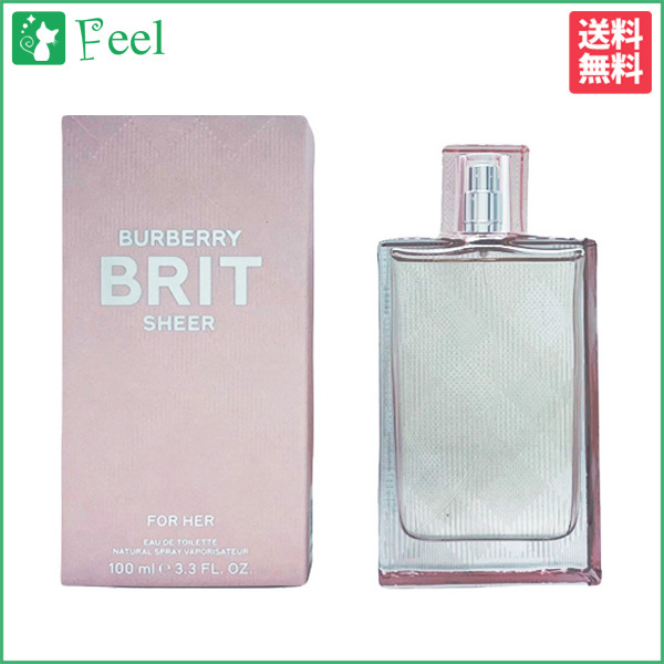 BURBERRY ブリット シアー オードトワレ 100ml 女性用香水、フレグランス - 最安値・価格比較 - Yahoo!ショッピング