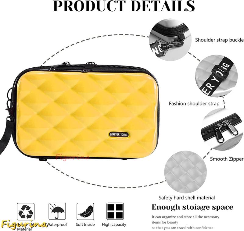 ящик для косметики косметика место хранения box cosme box Mini сумка косметика сумка женский мобильный сумка большая вместимость водонепроницаемый довольно большой сильный долговечность 