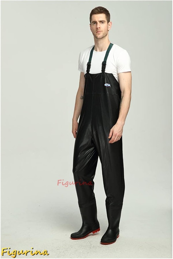  waders waterproof fishing rice transplanting .. snow shovel fresh fish shop fishing for suit water work . industry sea waterproof trousers PVC waders chest high type boots 