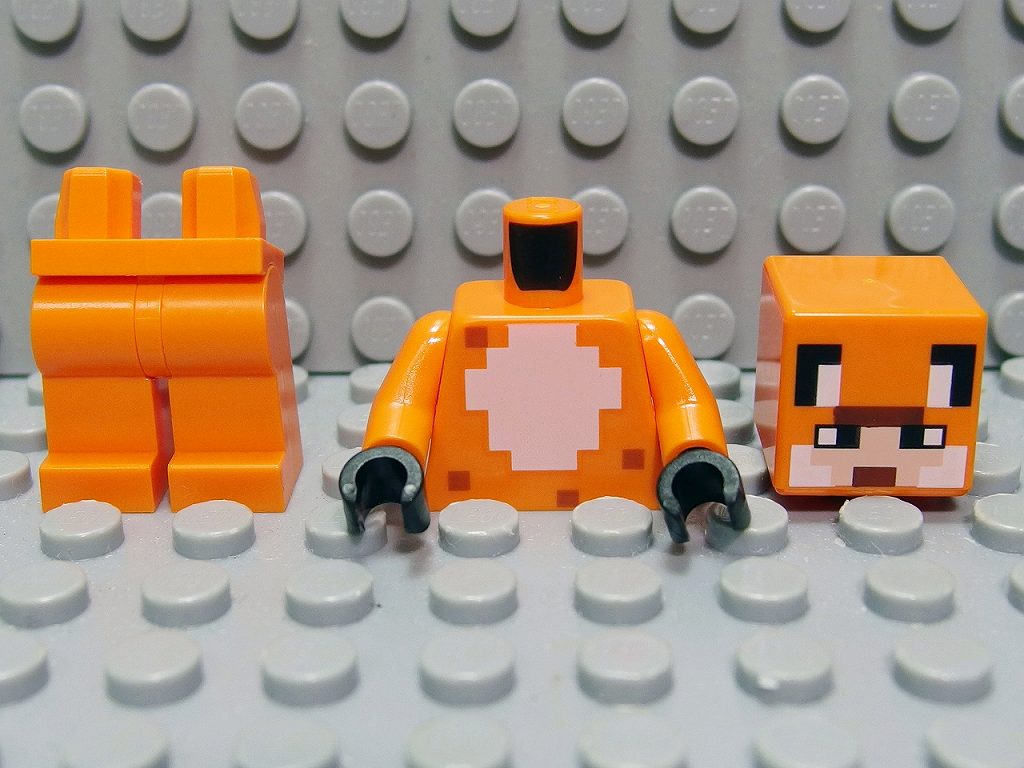 *LEGO* Mini fig[ мой n craft ]Fox Skin_A(min110)