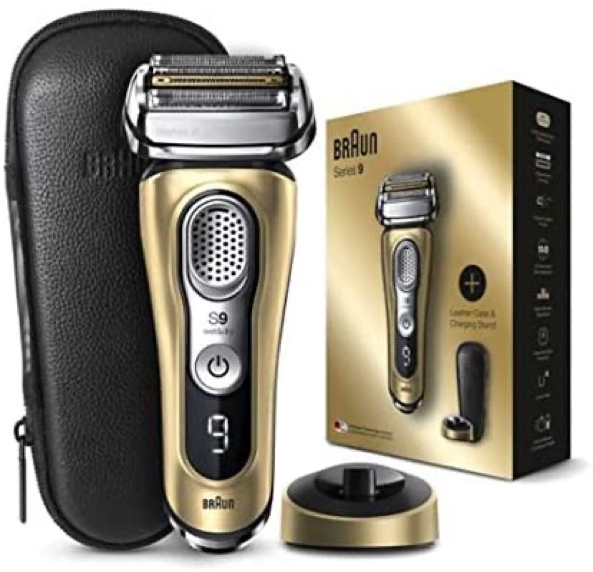 BRAUN シリーズ9 メンズ電気シェーバー 9399SSP （ゴールド） BRAUN