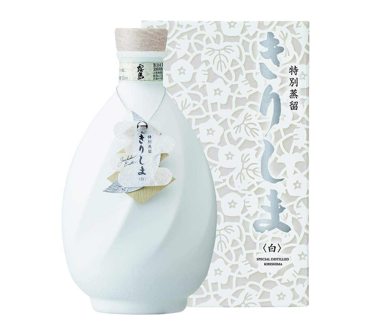 霧島酒造 芋焼酎 特別蒸留きりしま 白 40度 720ml × 1本 陶器 芋焼酎