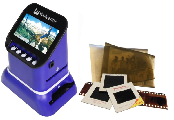 4.3インチスクリーンWolverine F2DSATURN フィルムスキャナー ネガ デジタル化 35mm 120 127 Microficheフィの商品画像