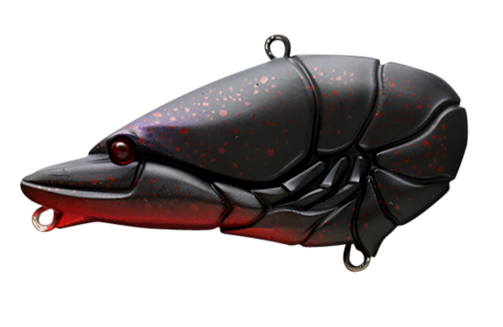 G.C.ザリバイブ Jr.57mm #37 赤ハラブラックの商品画像