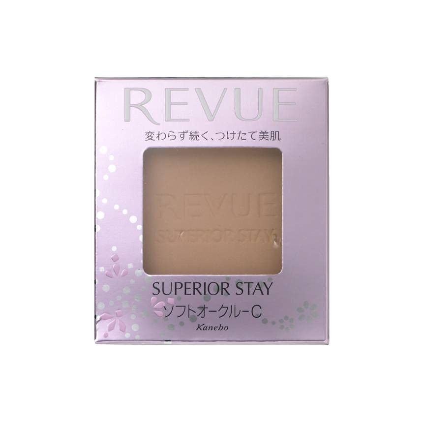Kanebo レヴュー スーペリアステイ パクトUVn ソフトオークル-C 10g