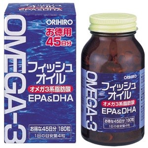 [ excellent delivery correspondence ][olihiro] fish oil 180 bead [ health food ]