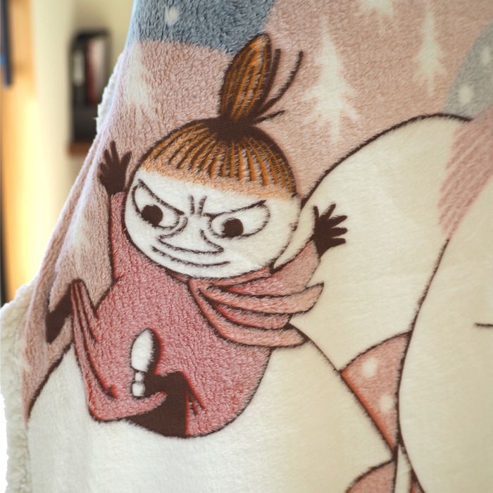  покрывало на колени Moomin снег шар покрывало Северная Европа овца боа защищающий от холода MOOMIN