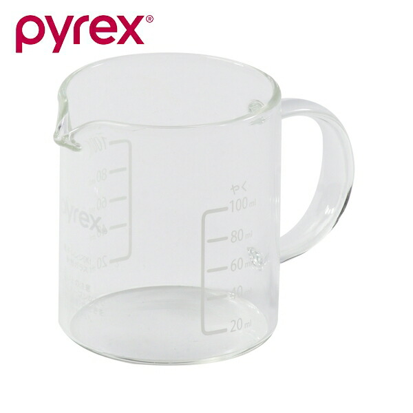 パール金属 PYREX Blowメジャーカップハンドル付100 CP-8637 計量カップの商品画像