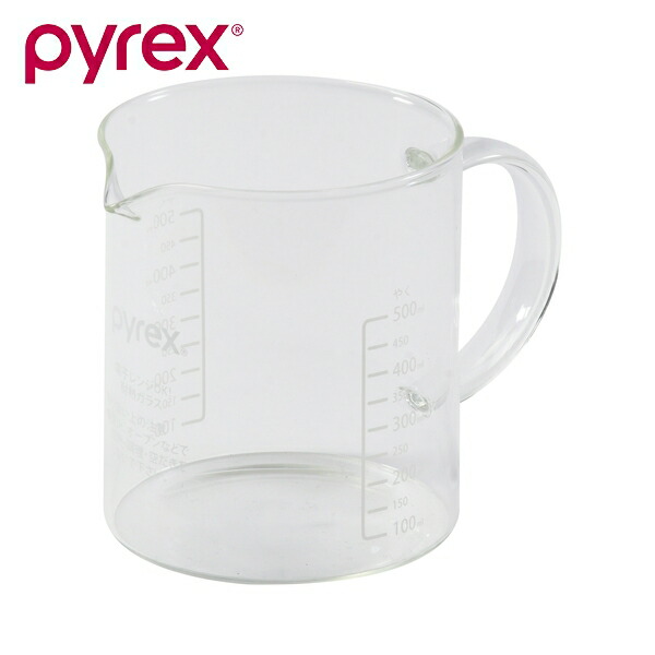 パール金属 PYREX Blowメジャーカップハンドル付500 CP-8639 計量カップの商品画像