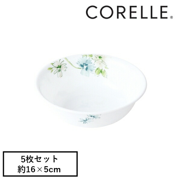 フェアリーフローラ 中ボウル 16cm J418-FFA × 5個の商品画像
