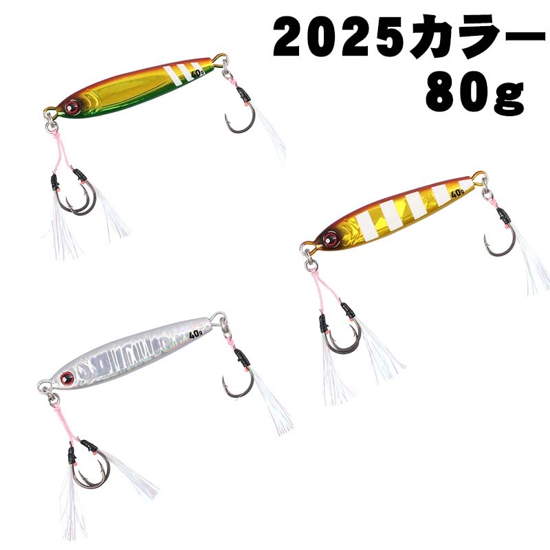 ソルティガ CVジグ SLJ 80g FHトロピカルゼブラの商品画像