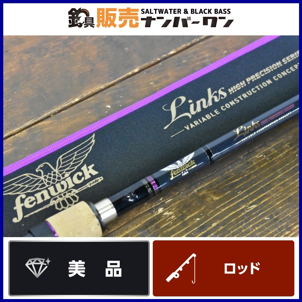  fender wik links FM 68C ML J fenwick Links Fast Moving Special bait rod black bus 