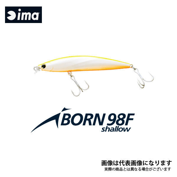 Leurre Flottant Ima Iborn 98F Shallow, 98 Mm, 13g, Pour Pêche En Mer (bar)