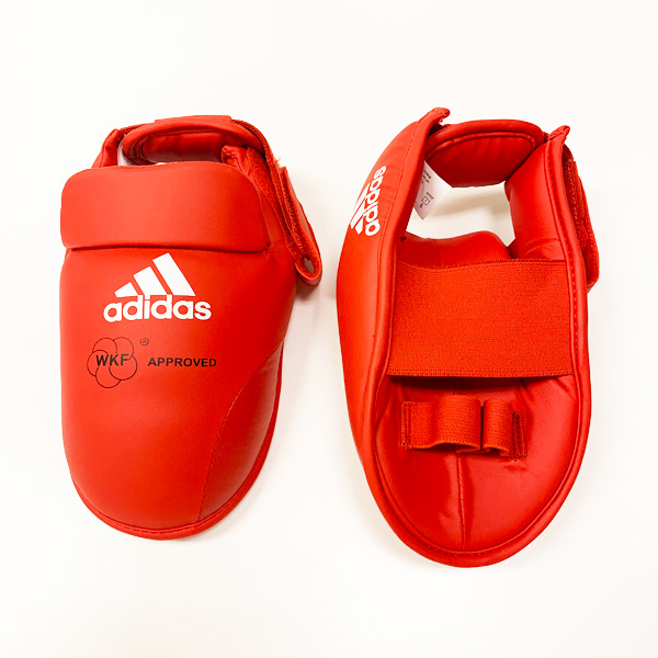  Adidas pair. . protector (WKF official recognition )JAPAN model adidas martial arts karate contest for spa- ring 