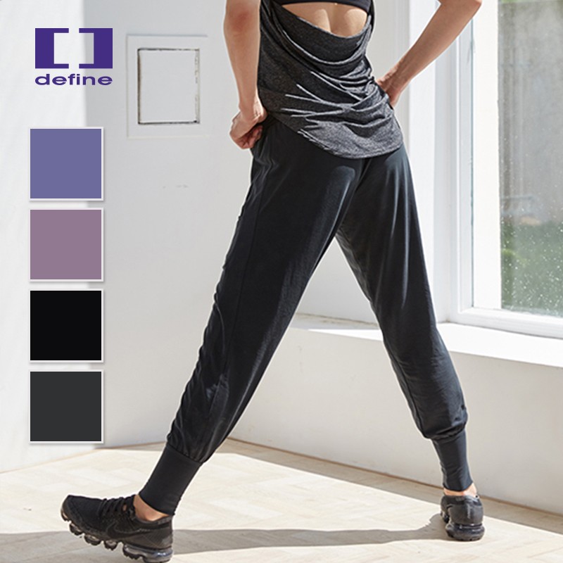 DA Miss ベージュ ジャージパンツ S フィットネスウェア・ダンスウェア