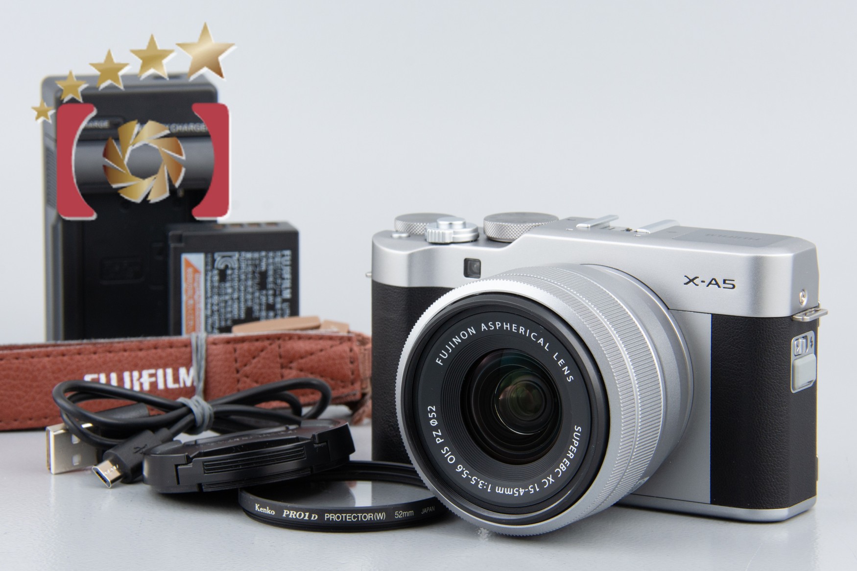 Fujifilm X-A5 レンズキットsilver フジフイルム X-A5 レンズキット シルバー｜ミラーレス一眼｜カメラの