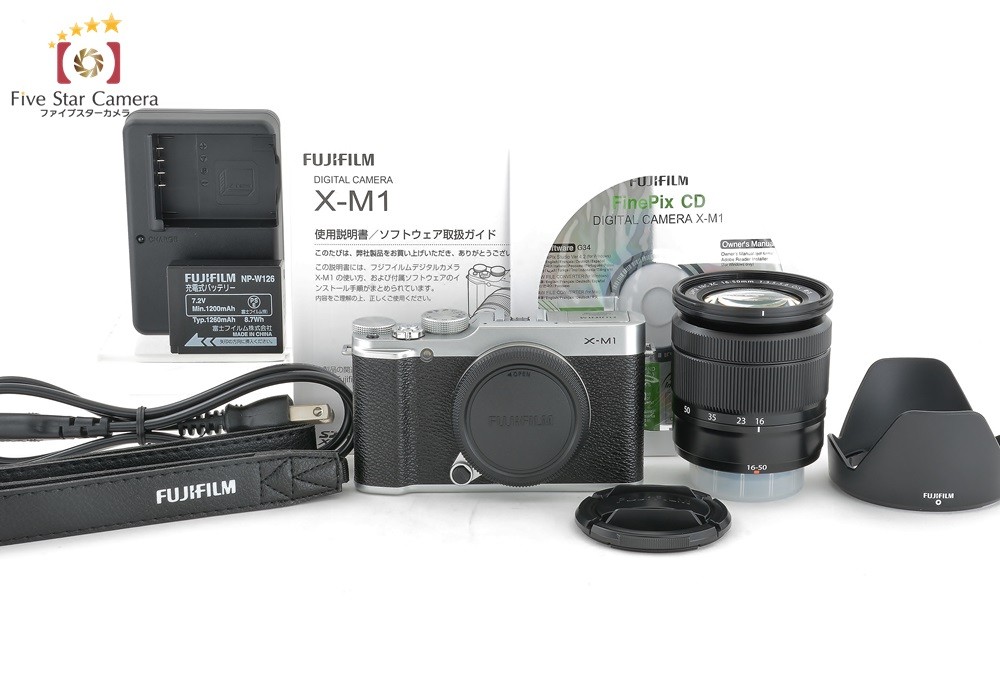 FUJIFILM ミラーレス一眼 X-M1 16-50レンズキット wi-fi 富士フィルム