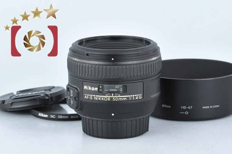 ニコン AF-S NIKKOR 50mm f/1.4G 交換レンズ - 最安値・価格比較