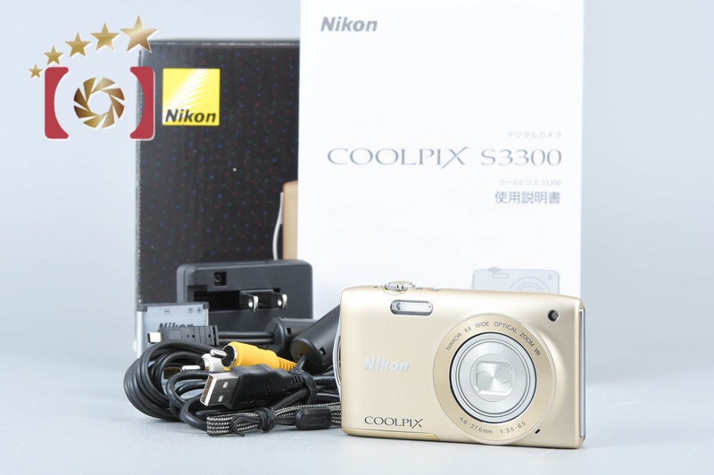 ニコン クールピクス COOLPIX S3300（ストロベリーピンク） コンパクト