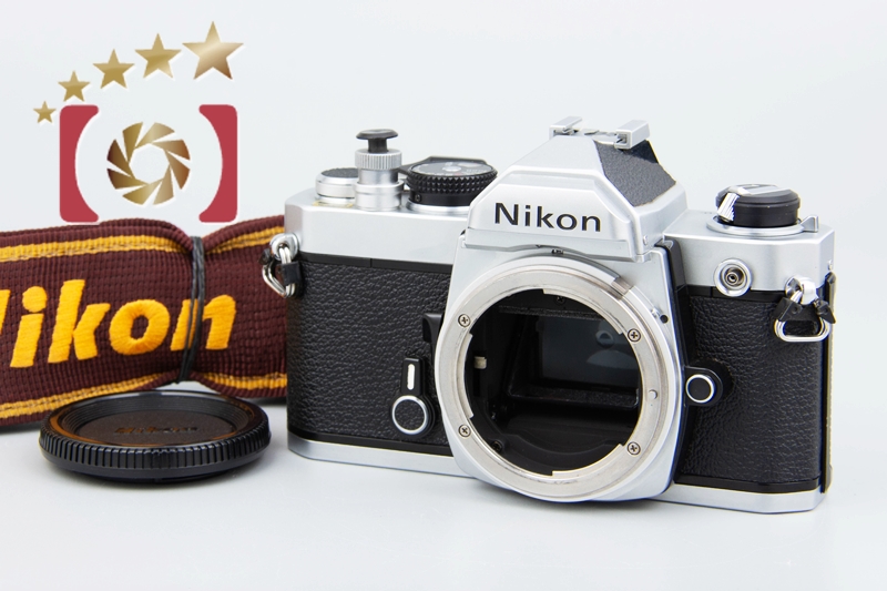 [ б/у ]Nikon Nikon FM поздняя версия серебряный плёнка однообъективный зеркальный камера 
