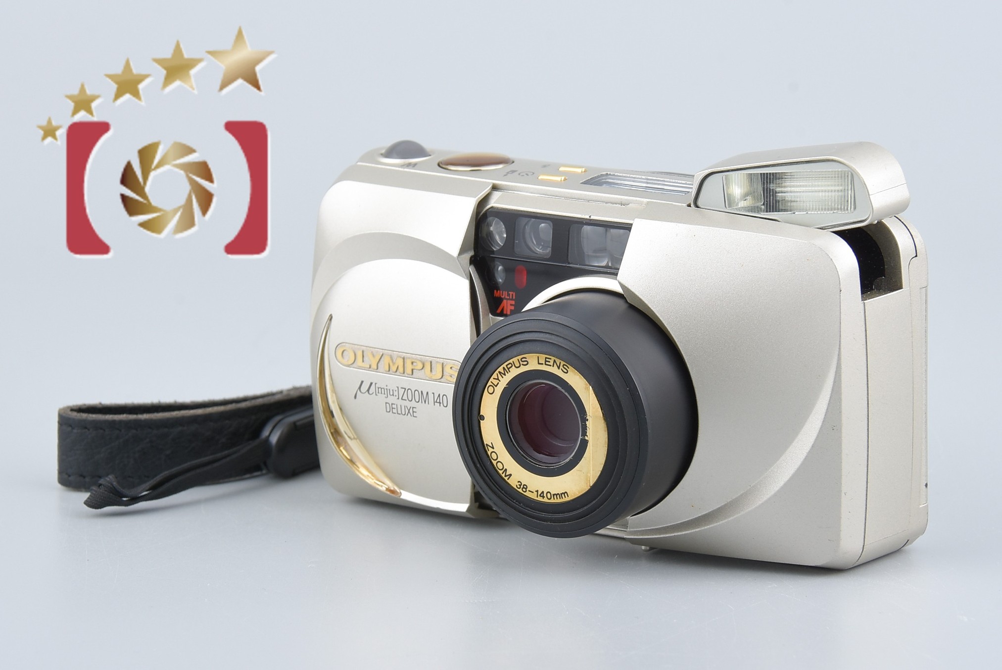 [ used ]OLYMPUS Olympus μ[mju:] ZOOM 140 DELUXE compact film camera 