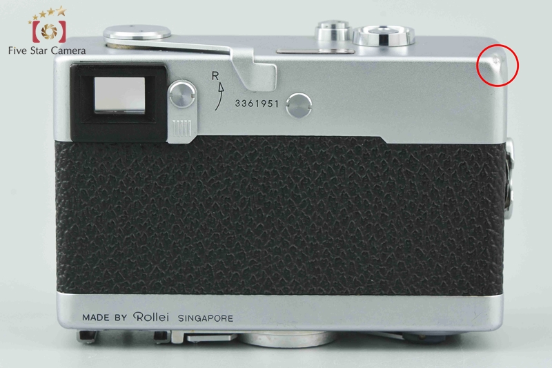 [ б/у ]Rollei Rollei 35 серебряный compact пленочный фотоаппарат 