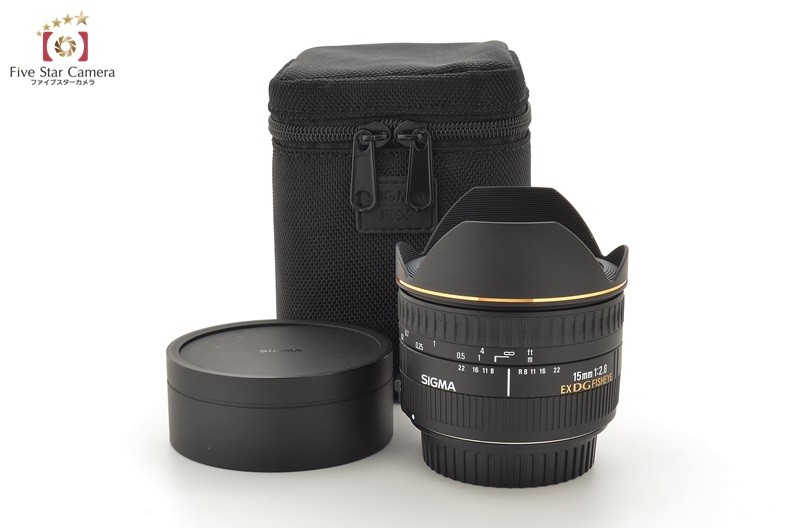 SIGMA シグマ 15mm F2.8 EX DG DIAGONAL FISHEYE ペンタックス用 交換