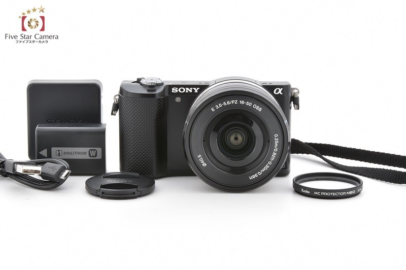 ソニー アルファ α5000 ダブルズームレンズキット ILCE-5000Y/B