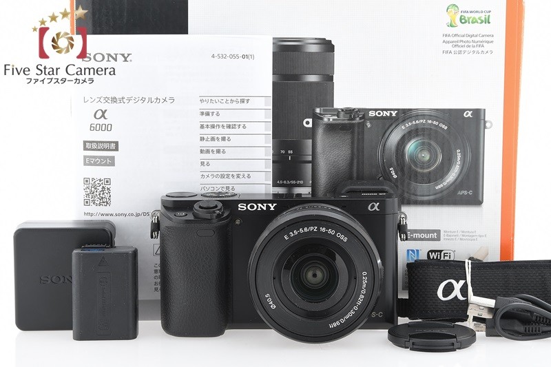 ソニー アルファ α6000 パワーズームレンズキット ILCE-6000L/B ソニー アルファ α6000 パワーズームレンズキット ILCE-6000L/B