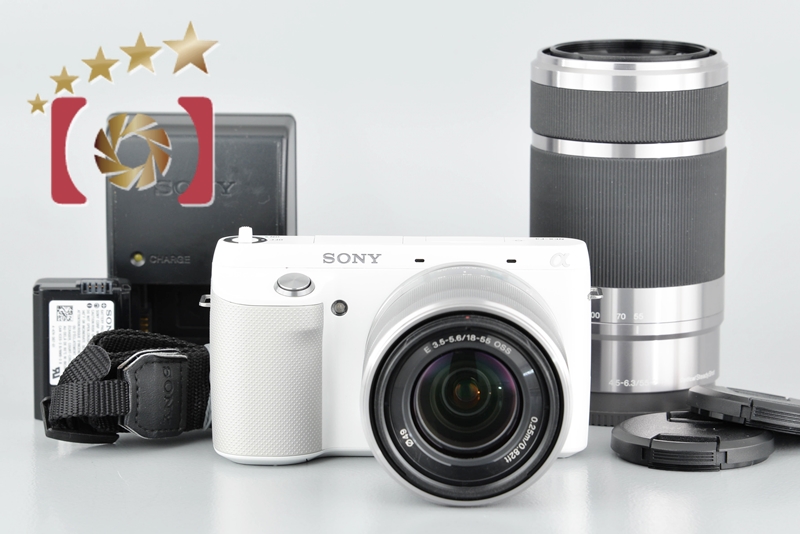 SONY NEX-F3 ホワイト 中古】SONY ソニー α NEX-F3 ズームレンズキット ホワイト
