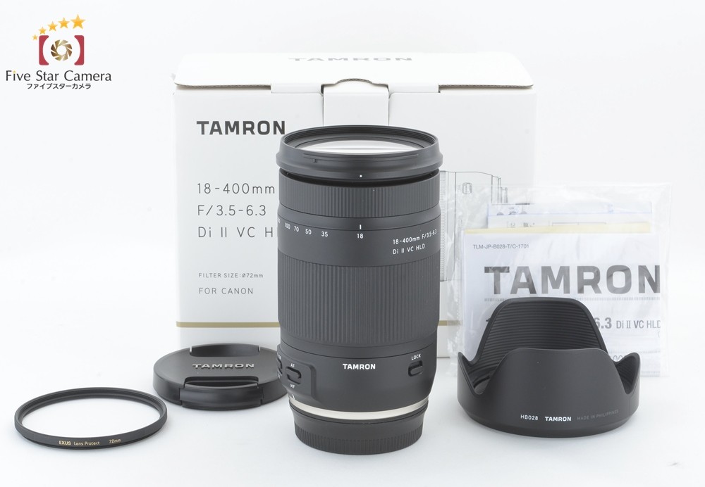 タムロン 18-400mm F/3.5-6.3 Di II VC HLD(Model B028 タムロン 18-400mm F/3.5-6.3 Di II VC HLD(Model B028