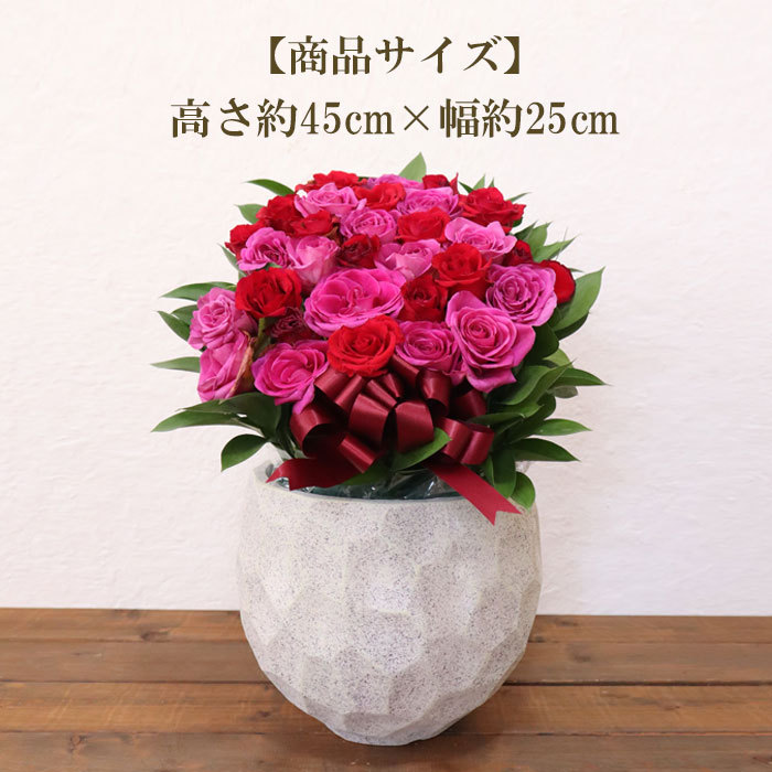  rose 30ps.@ stand arrange [o- Sam rose stand ] celebration stand flower same day shipping FKAA