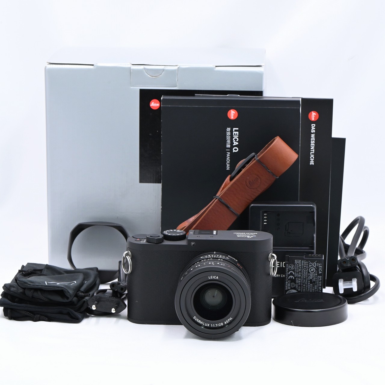 【美品】稀少 ライカ Leica Q-P 付属品多数 控えめなキューピー ライカQ-P登場 - Webカメラマン