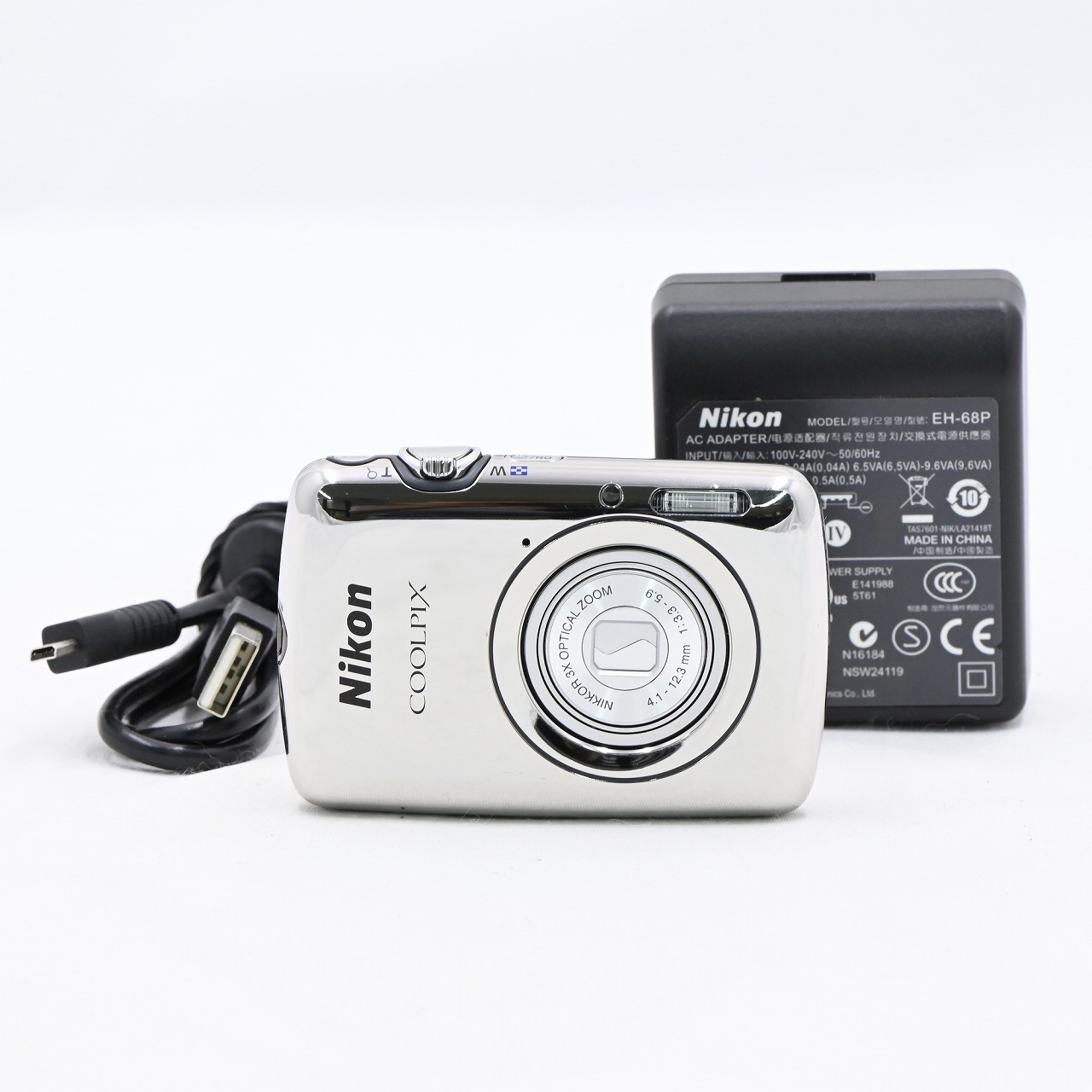 ニコン クールピクス COOLPIX S01（ミラーシルバー） コンパクト