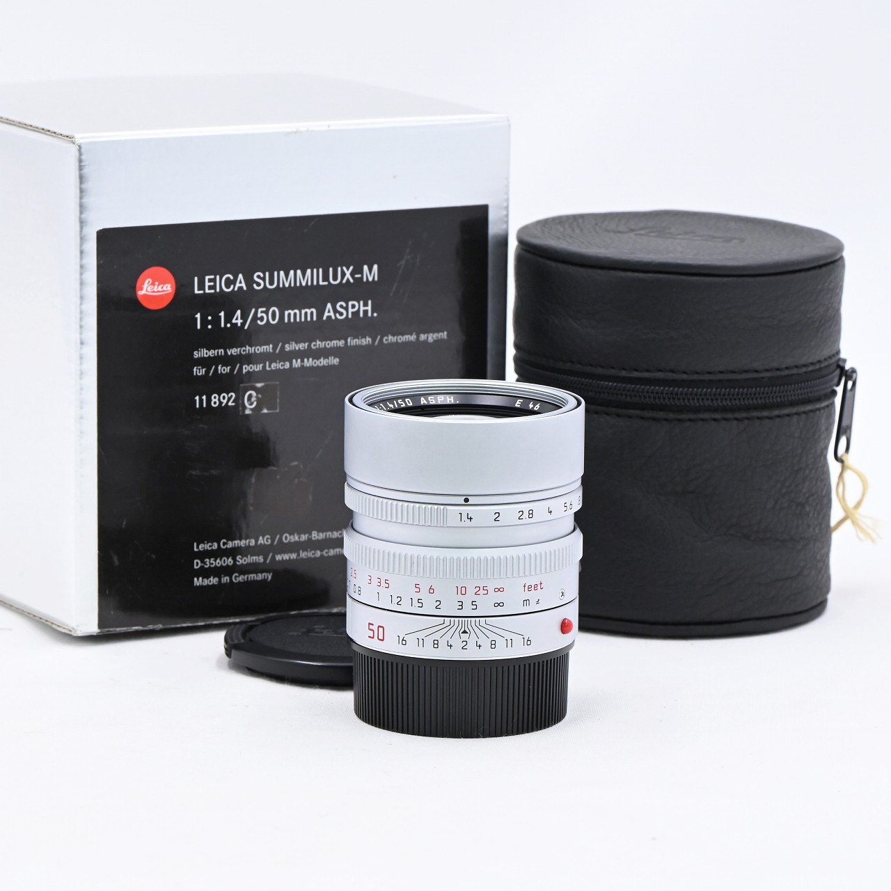 ライカ LEICA ズミルックスM F1.4/50mm ASPH.（6bit）11892C（シルバー
