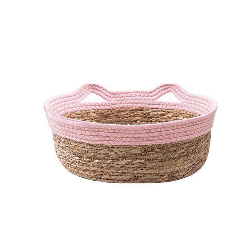  pet bed for medium-size dog ... hand-knitted cushion attaching dog supplies .. supplies pet basket . pet bedding dog bed cat bed robust through year sanitation .