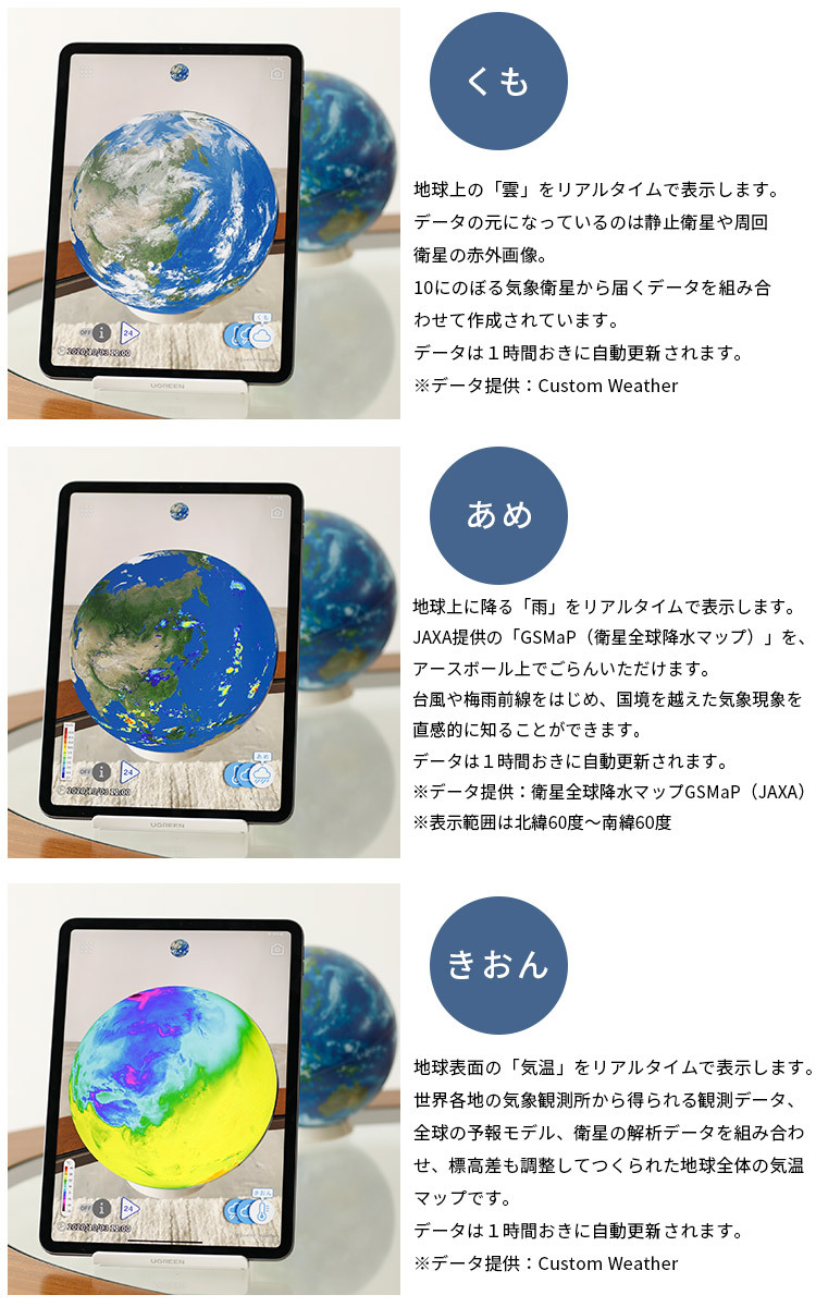  почти день. earth мяч Hobonichi globe Second модель глобус (YYOT)