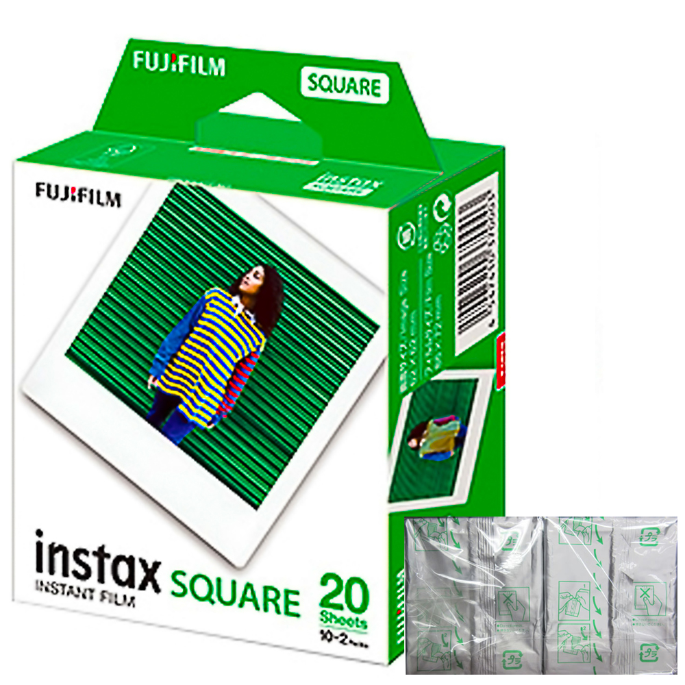 [. one person sama 2 piece limit ] FUJIFILM Fuji film Cheki instax SQUARE for film 20 sheets (10 sheets insertion x2 piece pack ) SQ10/SQ6/SP-3 correspondence INSTAXSQUAREWW2 *me